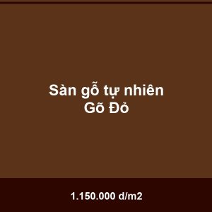 Sàn gỗ tự nhiên Gõ Đỏ - Vinh Quang Home