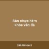 Sàn nhựa hèm khóa vân đá - Vinh Quang Home