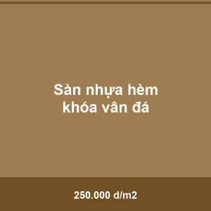 Sàn nhựa hèm khóa vân đá - Vinh Quang Home