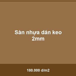 Sàn nhựa dán keo 2mm - Vinh Quang Home