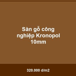 Sàn gỗ công nghiệp Kronopol 10mm - Vinh Quang Home